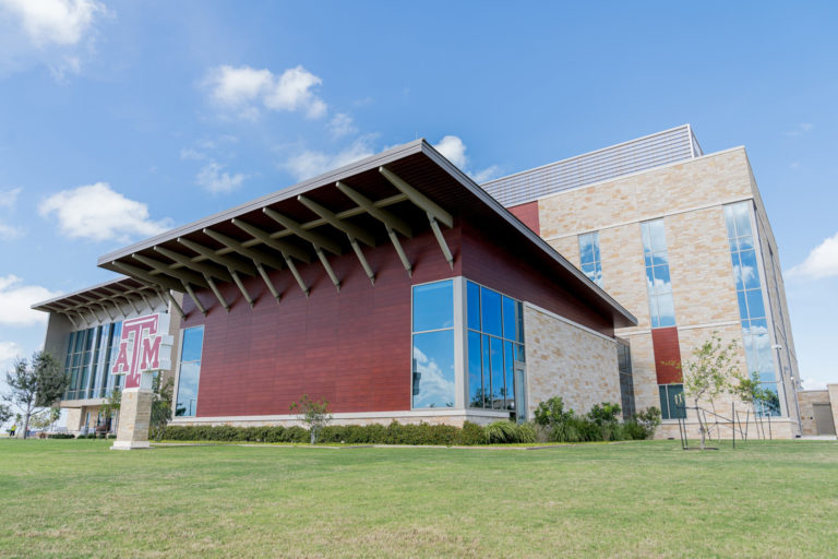 Exterior of the McAllen Center building