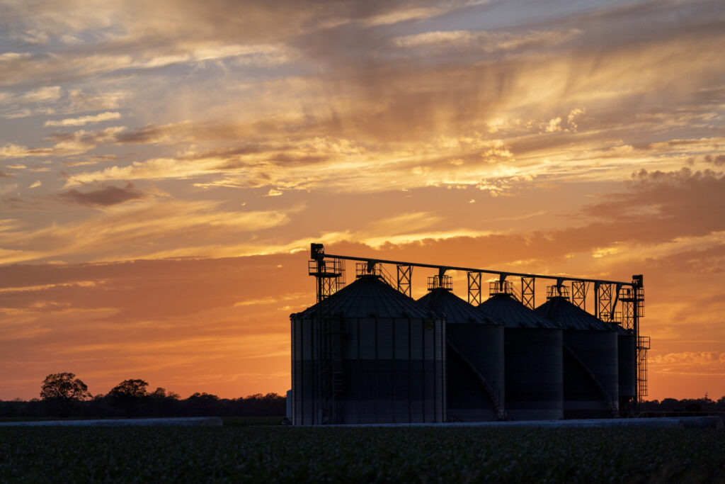 Grain bins